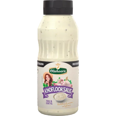 Oliehoorn Knoflooksaus Fris & Zoetig 270 ml