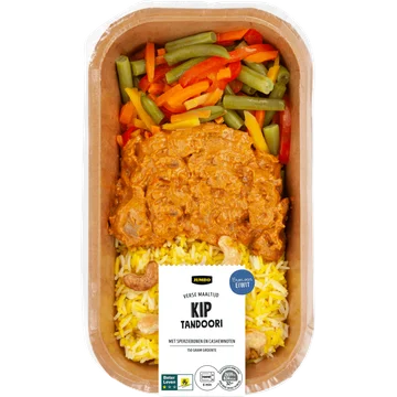 Jumbo Verse Maaltijd Kip Tandoori met Sperziebonen en Cashewnoten 450 g