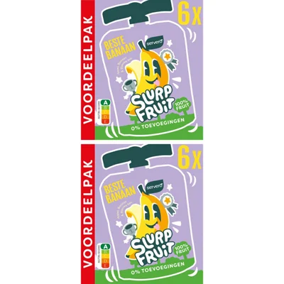 Servero Slurpfruit beste banaan vp 2x