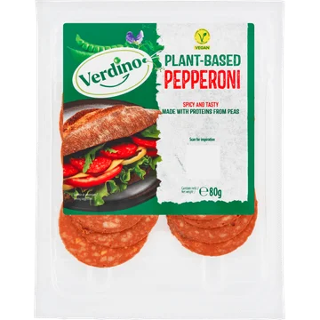 Verdino Plant-Based Pepperoni 80 g