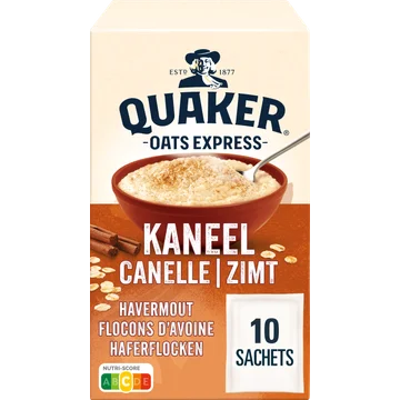 Quaker Oats Express Havermout Kaneel 330 gr 