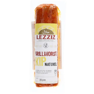 Lezziz Kip Grillworst Naturel 250g