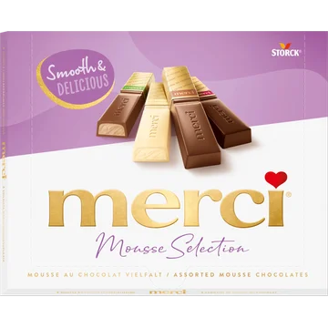 merci Finest Selection mousse Chocoladeproducten / bon bons / bit 210 g Doos