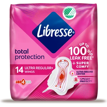 Libresse Ultra Thin Normal Wings Maandverband 14 Stuks