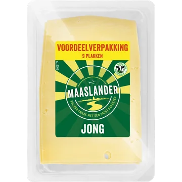 Maaslander 50+ Jong Plak Voordeelpak 220 g