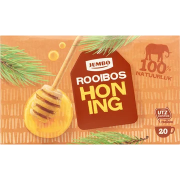 Jumbo Rooibos Honing 20 Stuks