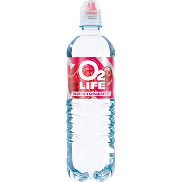 O2 Life Redfruitcranberry 750 ml