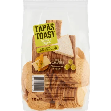 Tapas Toast Zeezout & Olijfolie 135 g