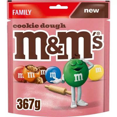 M&M'S Cookie dough family