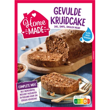 HomeMade Complete Mix voor Gevulde Kruidcake 480 g