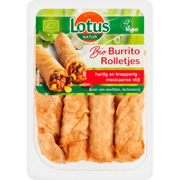 Lotus Natur Bio Burrito Rolletjes 190 g