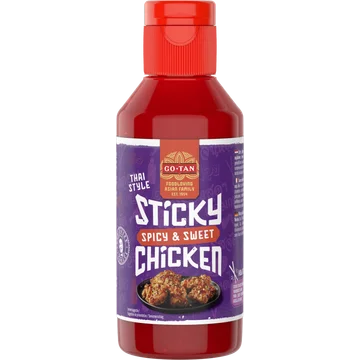 Go-Tan Sticky Chicken Spicy Sweet 220ml