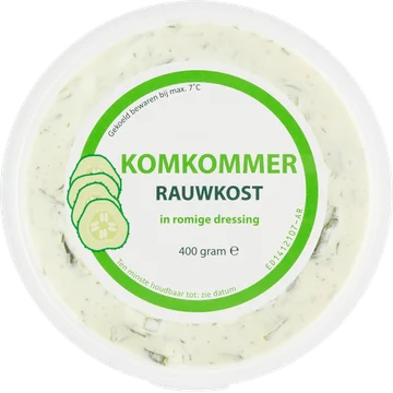 Komkommer Rauwkost in Romige Dressing 400 g