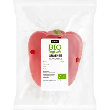 Jumbo Rode Paprika Biologisch