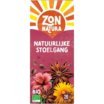 Zonnatura Biologische Thee - Stoelgang
