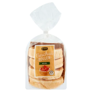 Jumbo Beschuit Bollen 4 Stuks