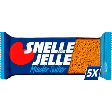 Snelle Jelle (te) Krachtige Kruidkoek Minder Suiker 5 Stuks 250 g