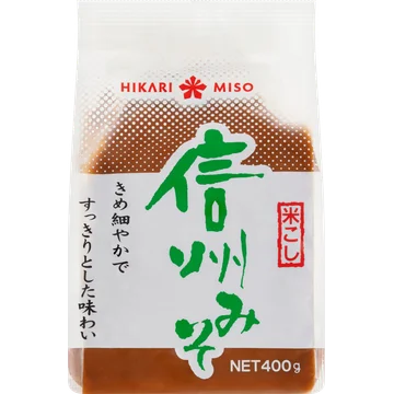 Hikari Miso Shinshu Shiro Miso (White/Yellow Miso) 400 g