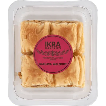 Ikra Bakeries Baklava Walnoot 4 Stuks