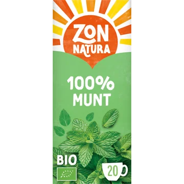 Zonnatura Biologische Thee - 100% Munt