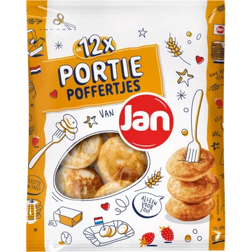 Jan Portie Poffertjes 12 Stuks 100 g