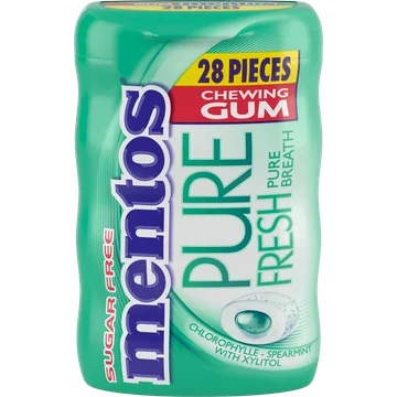 Mentos Spearmint 28 Stuks