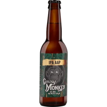 Guilty Monkey - Aap IPA - Fles - 330ML