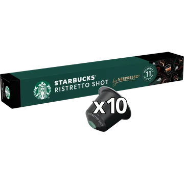 Starbucks® by Nespresso® Ristretto Shot 10 Koffiecups