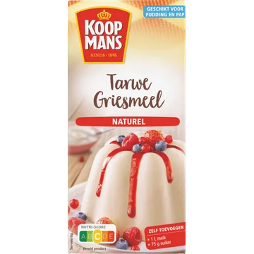 Koopmans Tarwegriesmeel Naturel 500 g
