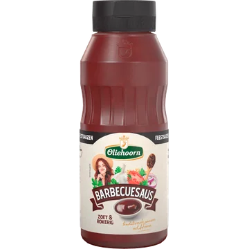 Oliehoorn Barbecuesaus Zoet & Rokerig 270 ml