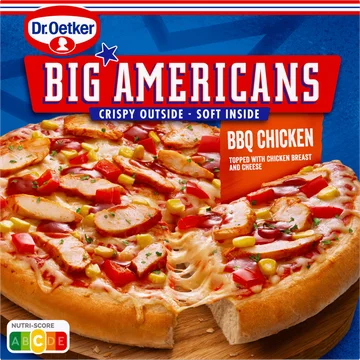 Dr. Oetker Big Americans Pizza BBQ Chicken 460 g
