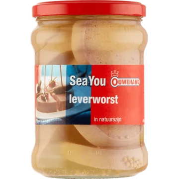 Ouwehand Sea You Leverworst in Natuurazijn 515 g