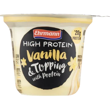 Ehrmann High Protein Pudding Topping vanille 200 g
