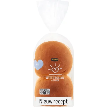 Jumbo - Witte Bollen - 4 Stuks