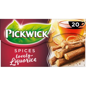 Pickwick Spices Zoethout Zwarte Thee 20 Stuks
