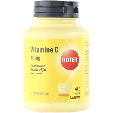 Roter Vitamine C kauwtabletten, 400 stuks