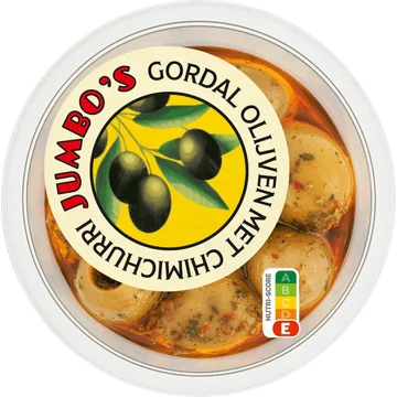Jumbo's Gordal Olijven met Chimichurri 150 g