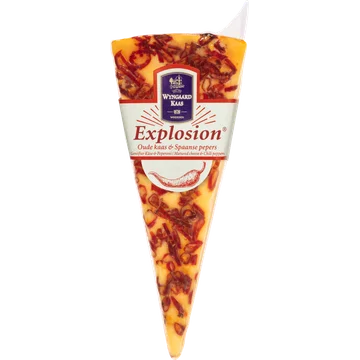 Wyngaard Explosion Oude Kaas & Spaanse Pepers 125 g