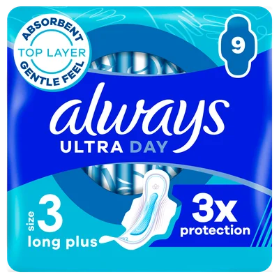 Always Ultra Maandverbanden Secure Night 8 Stuks