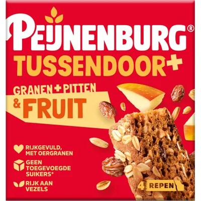Peijnenburg Tussendoor+ granen, pitten & fruit