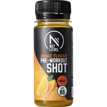 NXT Level Pre-Workout Shot Orange Flavor 60 ml