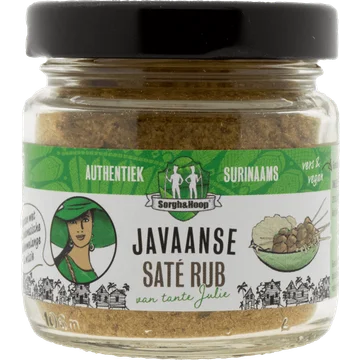 Sorgh & Hoop Javaanse Saté Rub 50 g