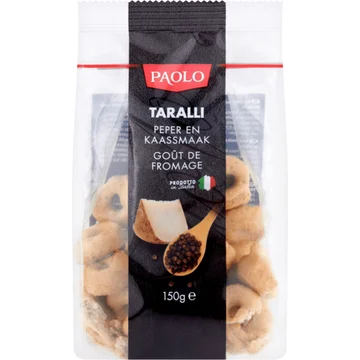 Paolo Taralli Pepper & Cheese 150 g