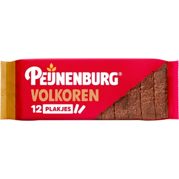 Peijnenburg ontbijtkoek volkoren gesneden 12 plakjes