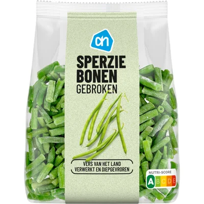 AH Sperziebonen gebroken