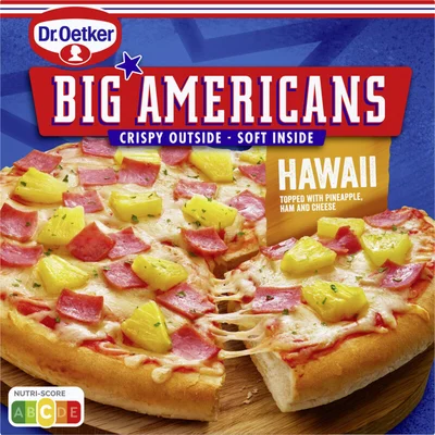 Dr. Oetker Big Americans pizza Hawaii
