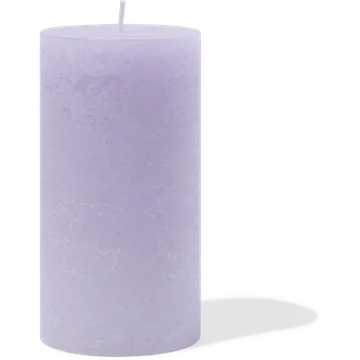 Kaars Rustiek 7*13 Lila