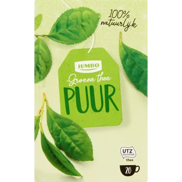 Jumbo Groene Thee Puur 20 Zakjes
