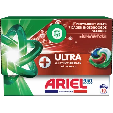 Ariel 4in1 PODS Ultra, Wasmiddel Capsules 10