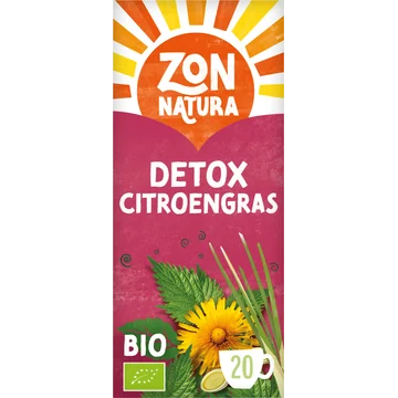 Zonnatura Biologische Thee - Detox Citroengras